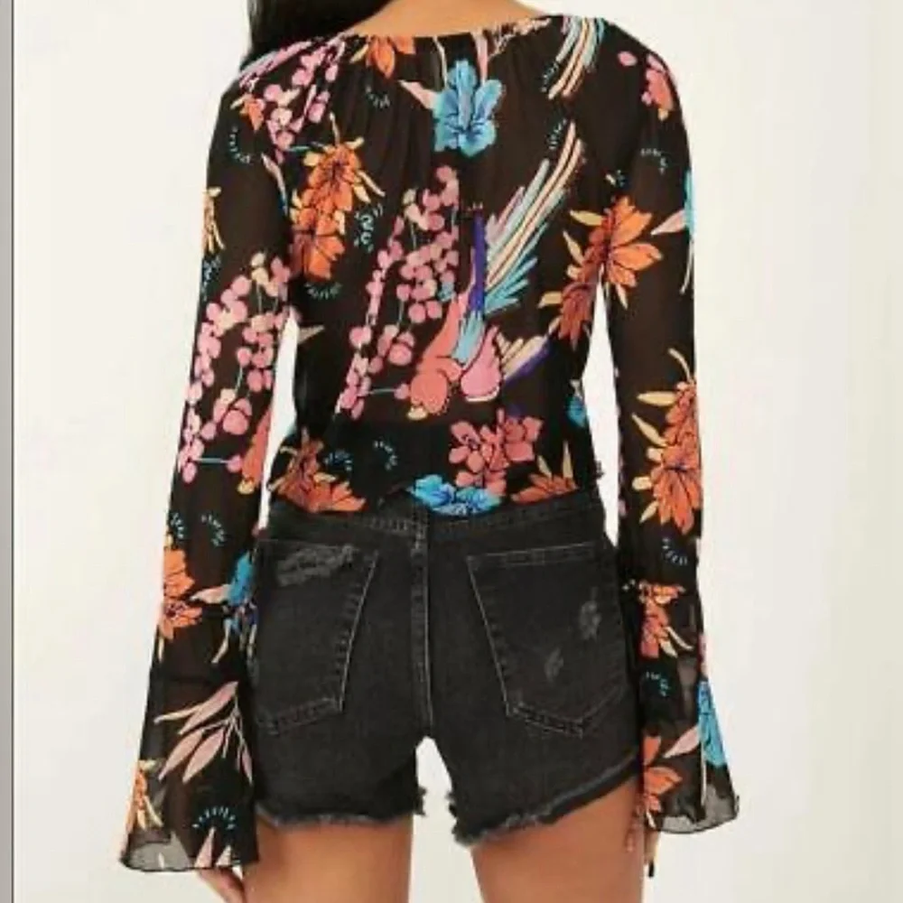 Free People Of Paradise Bell Sleeve Top - Picture 2 of 6
